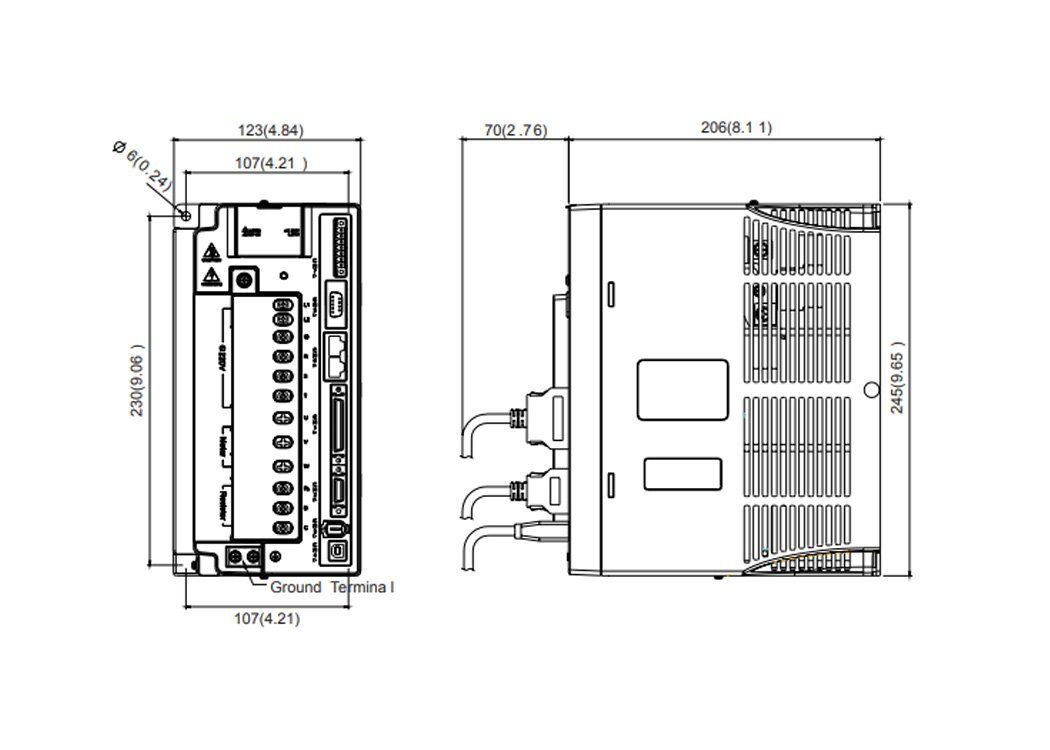 Delta ASD-A2-5543-M A2 Servo Drive - Buy Delta AC Drives, VFDs and