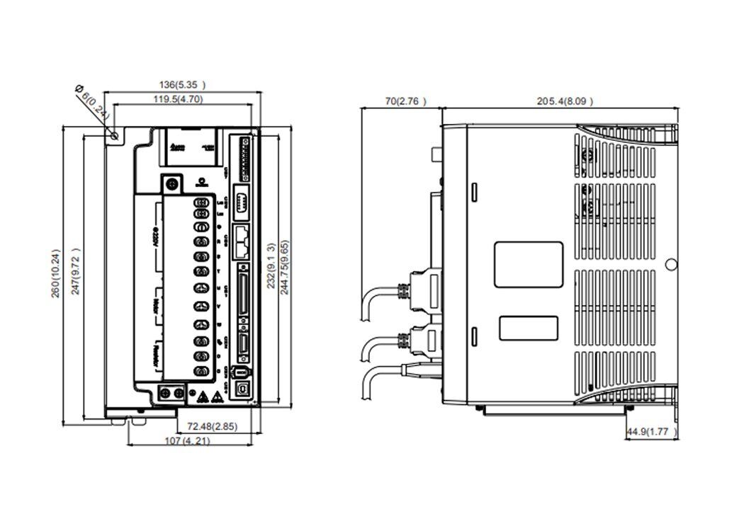 Delta ASD-A2-7543-M A2 Servo Drive - Buy Delta AC Drives, VFDs and