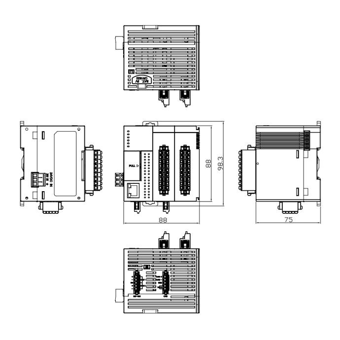 Delta AS218PX-A AS Series PLC - Buy Delta AC Drives, VFDs and