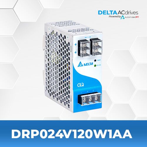 Delta DRP024V120W1AA DIN Rail Cliq Series