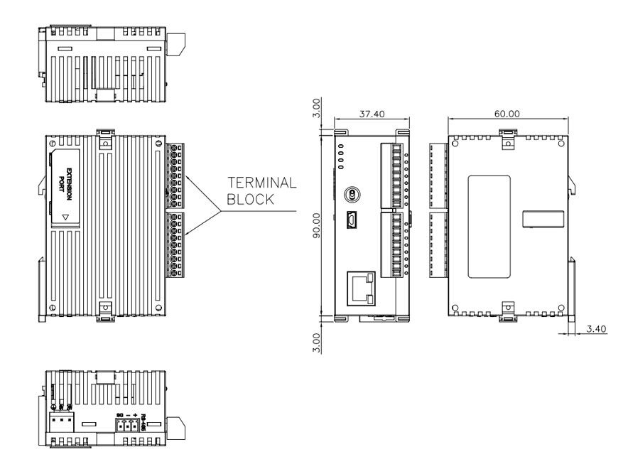 Delta DVP26SE11T DVP-SE Series PLC - Image 2