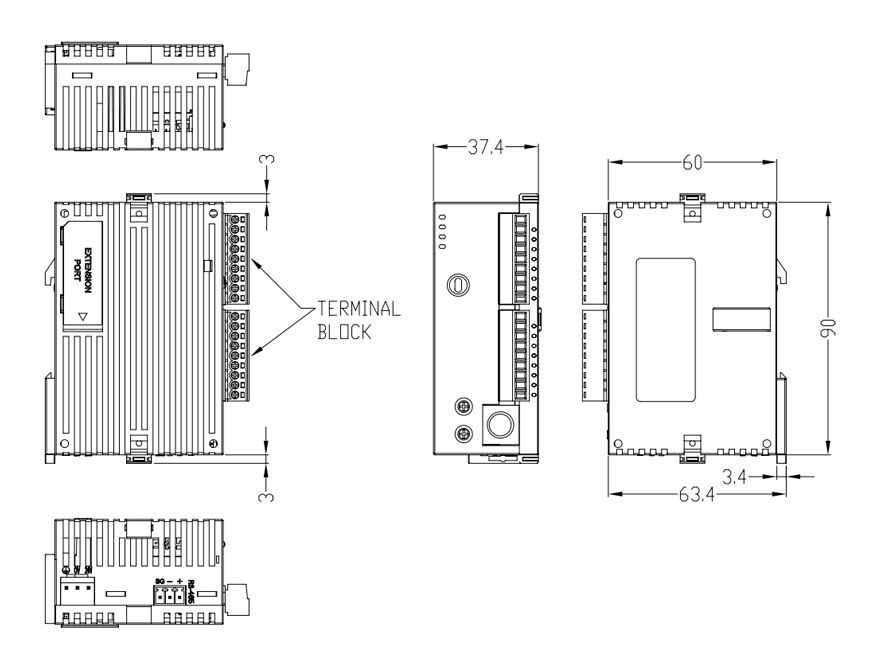Delta DVP28SA211T DVP-SA Series PLC - Image 2