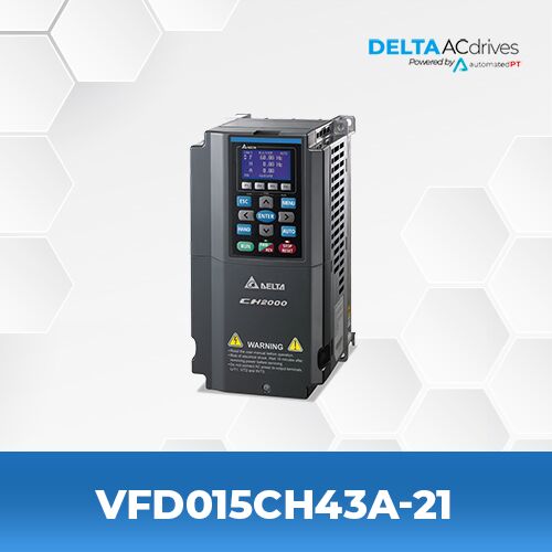 Delta VFD015CH43A-21 CH2000 Series Drive