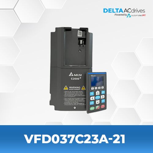 Delta VFD037C23A-21 C2000 Series Drive - Image 2