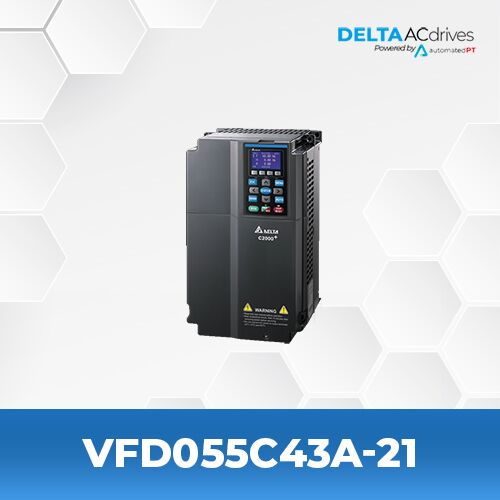 Delta VFD055C43A-21 C2000 Series Drive