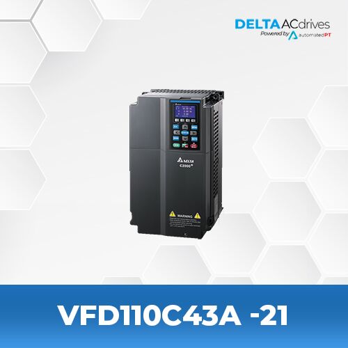 Delta VFD110C43A-21 C2000 Series Drive