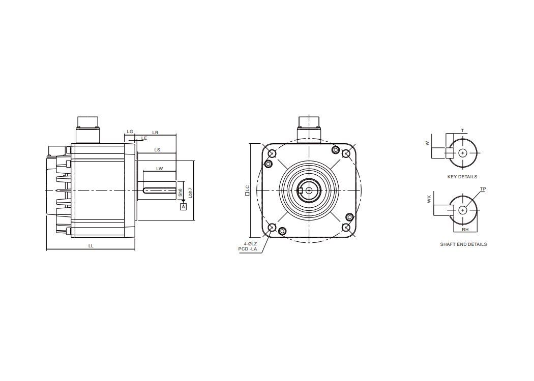 Delta ECMA-L11855S3 ECMA-A2 Servo Motor - Buy Delta AC Drives