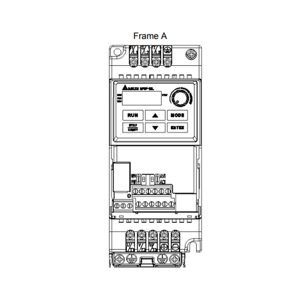 VFD004EL23A-VFD-EL-Delta-AC-Drive-Diagram