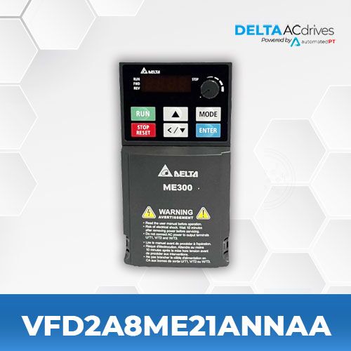 Delta VFD2A8ME21ANNAA ME300 Series Drive