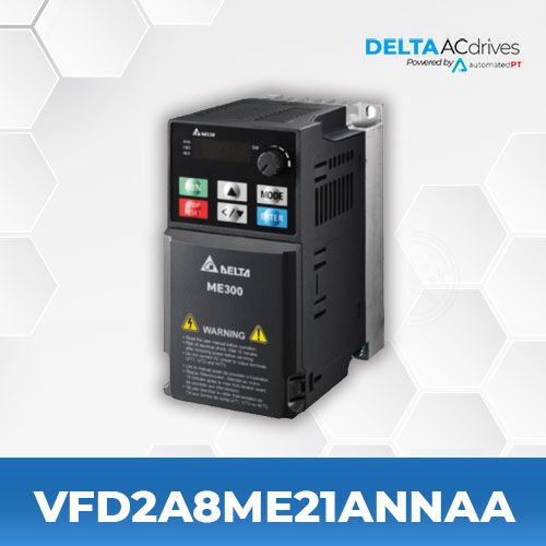 Delta VFD2A8ME21ANNAA ME300 Series Drive - Image 2