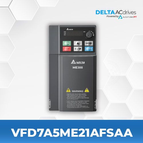 Delta VFD7A5ME21AFSAA ME300 Series Drive