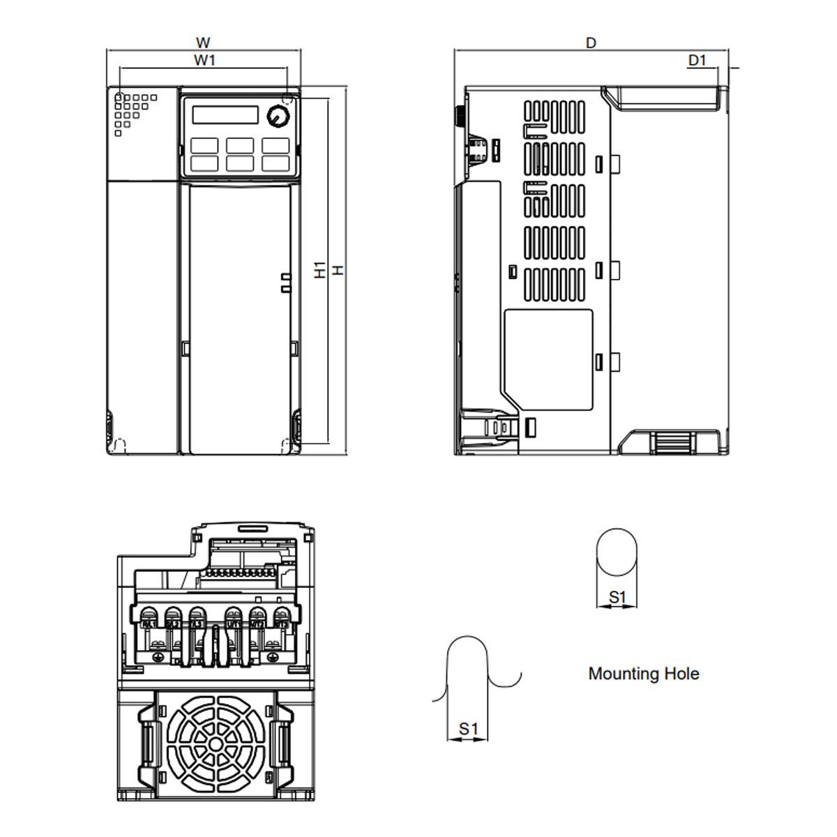 Delta VFD13AMS43AFSHA MS300 Series Drive - Image 5