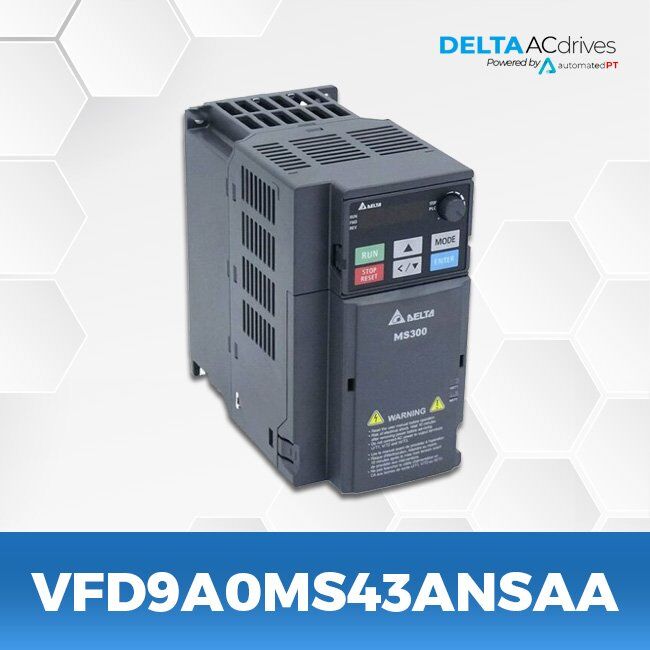 Delta VFD9A0MS43ANSAA MS300 Series Drive - Image 2