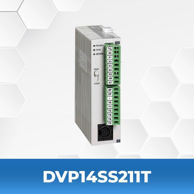 DVP14SS211T-DVP-SS-Series-PLC-Delta-AC-Drives-Front