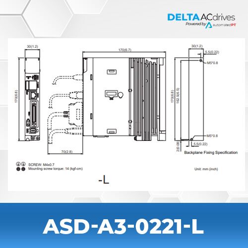 Delta ASD-A3-0221-L Servo Drive - Buy Delta AC Drives, VFDs and