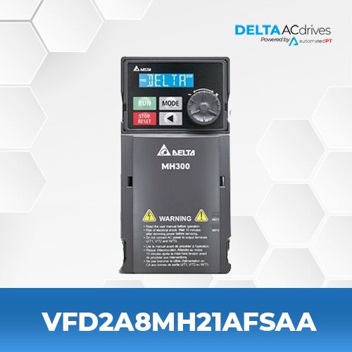 Delta VFD2A8MH21AFSAA MH300 Series Drive