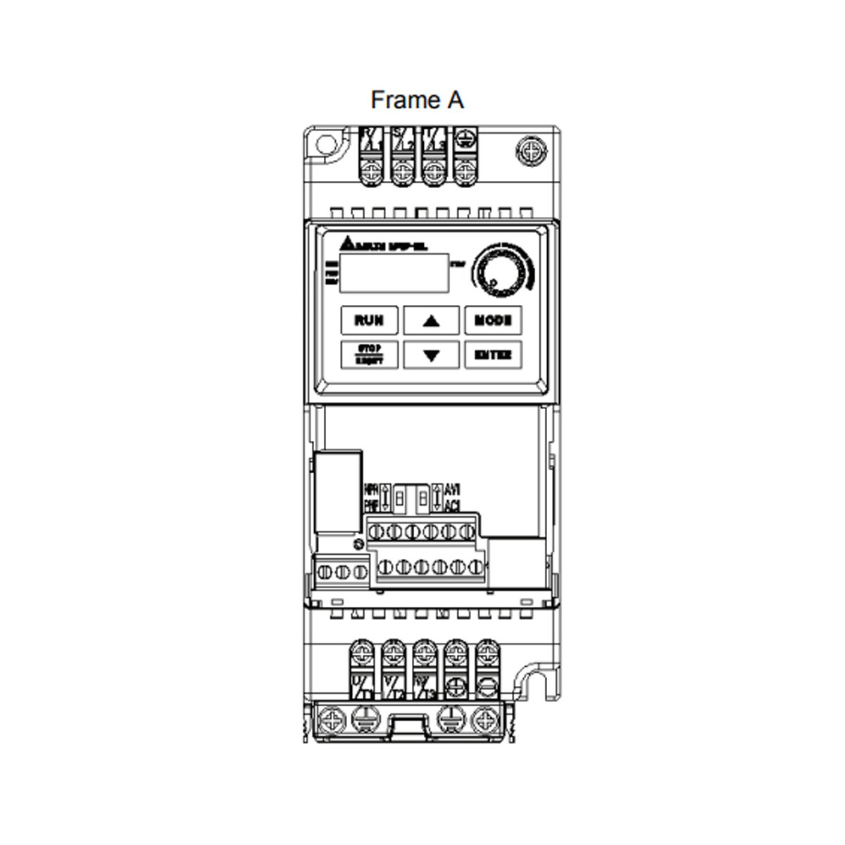 VFD004EL21A-VFD-EL-Delta-AC-Drive-Diagram
