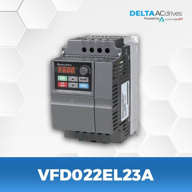 Delta VFD022EL23A VFD-EL Series Drive - Buy Delta AC Drives, VFDs