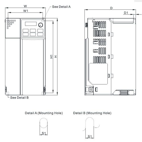 Delta VFD17AME43ANSAA ME300 Series Drive - Image 3