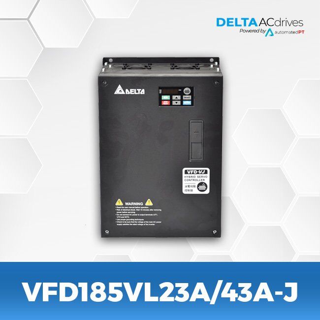 Delta VFD185VL23A/43A-J VFD-VJ Series Drive - Image 2