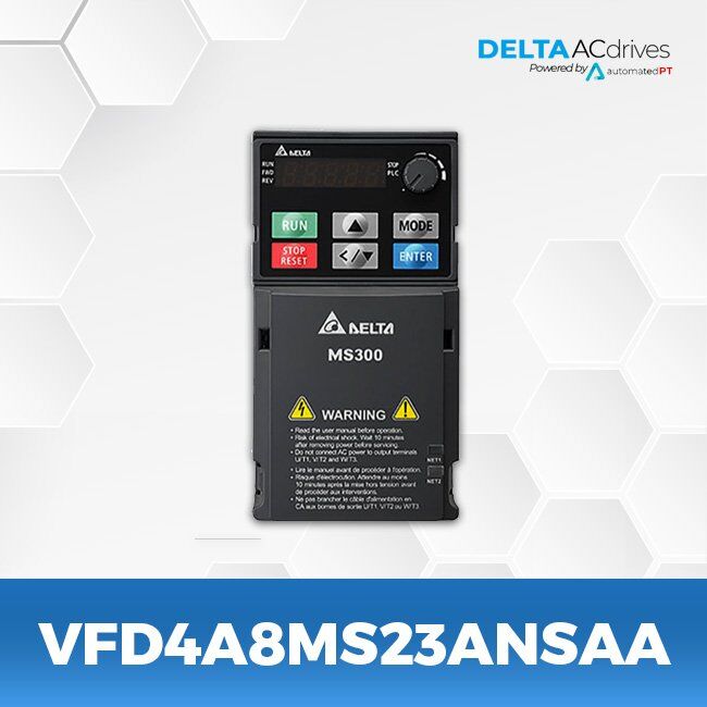 VFD4A8MS23ANSAA-VFD-MS-300-Delta-AC-Drive-Front