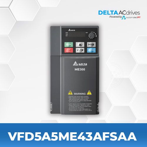 Delta VFD5A5ME43AFSAA ME300 Series Drive